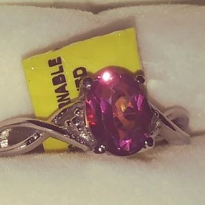 💎Pink Topaz/ Stainless💎